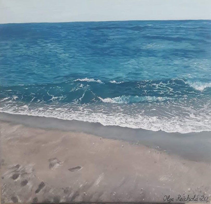 Kreta Strand Öl Olga Reichold