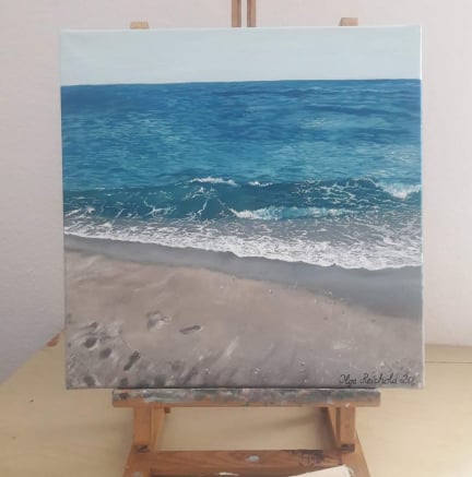 Strand Kreta Öl Olga Reichold