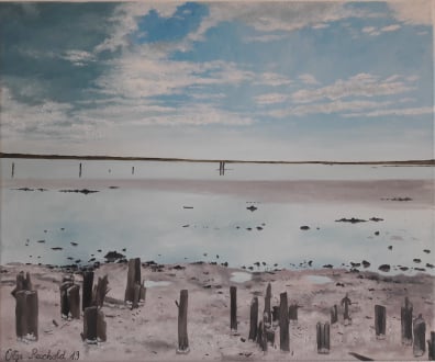 Landschaft Krim Ölgemälde Olga Reichold