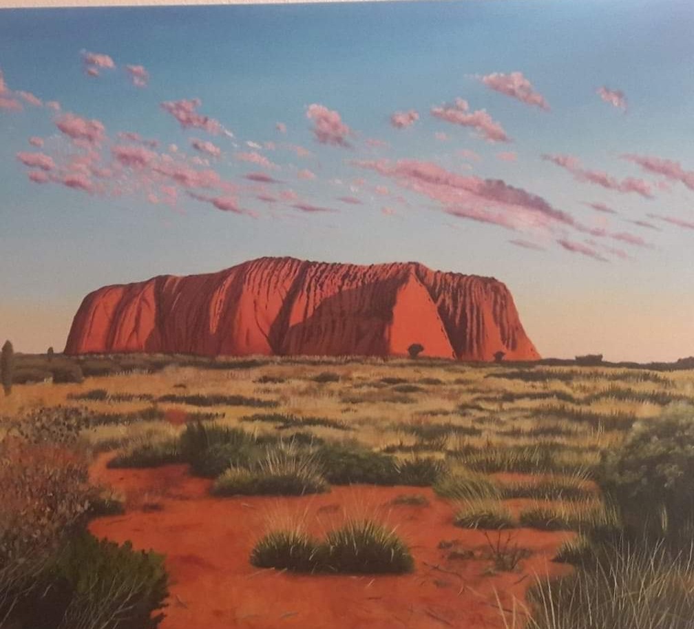 Uluru, Ölbild Olga Reichold